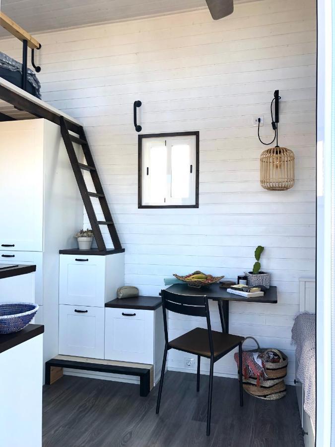 Tinyhouse Luna With Ac, Bbq And Beautiful View La Vegueta Bagian luar foto