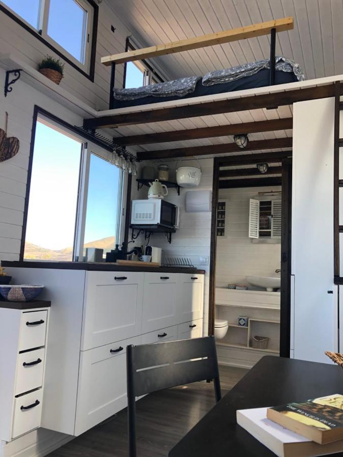 Tinyhouse Luna With Ac, Bbq And Beautiful View La Vegueta Bagian luar foto