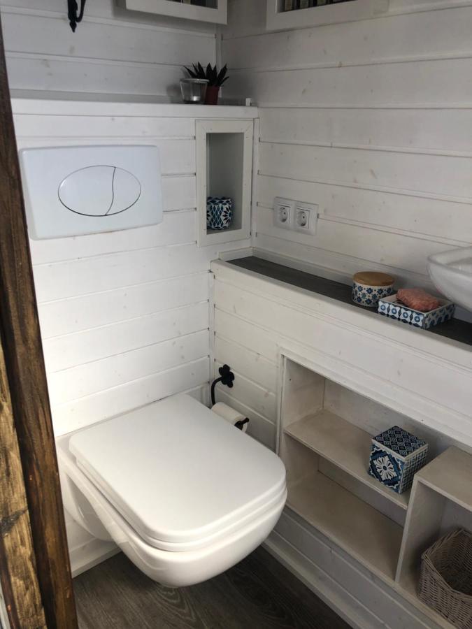 Tinyhouse Luna With Ac, Bbq And Beautiful View La Vegueta Bagian luar foto