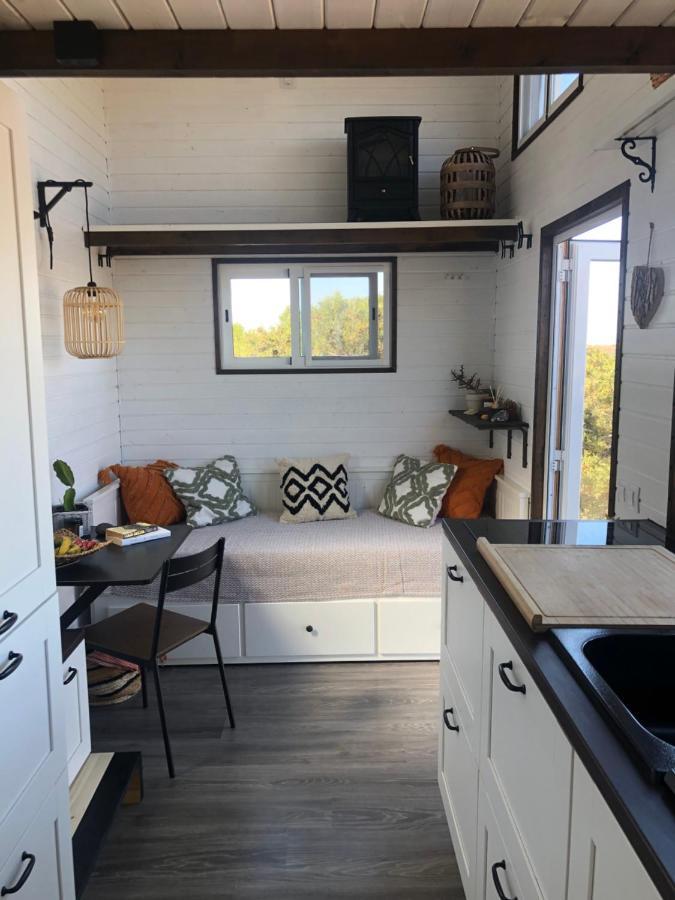 Tinyhouse Luna With Ac, Bbq And Beautiful View La Vegueta Bagian luar foto