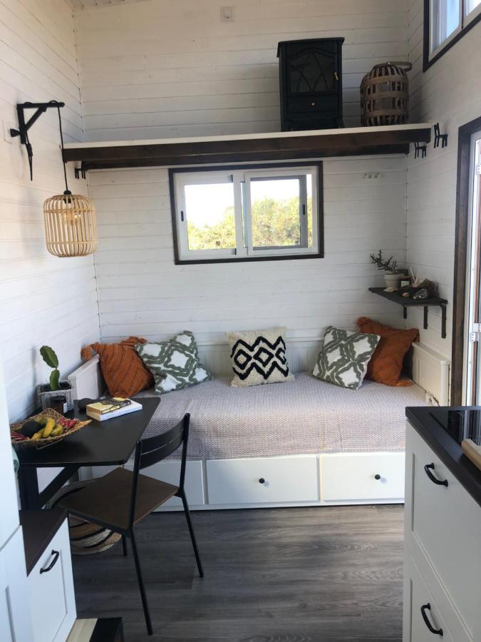 Tinyhouse Luna With Ac, Bbq And Beautiful View La Vegueta Bagian luar foto