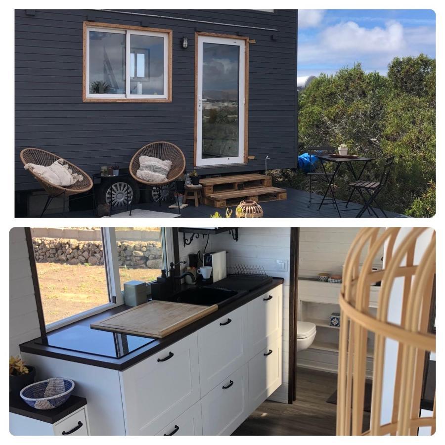 Tinyhouse Luna With Ac, Bbq And Beautiful View La Vegueta Bagian luar foto